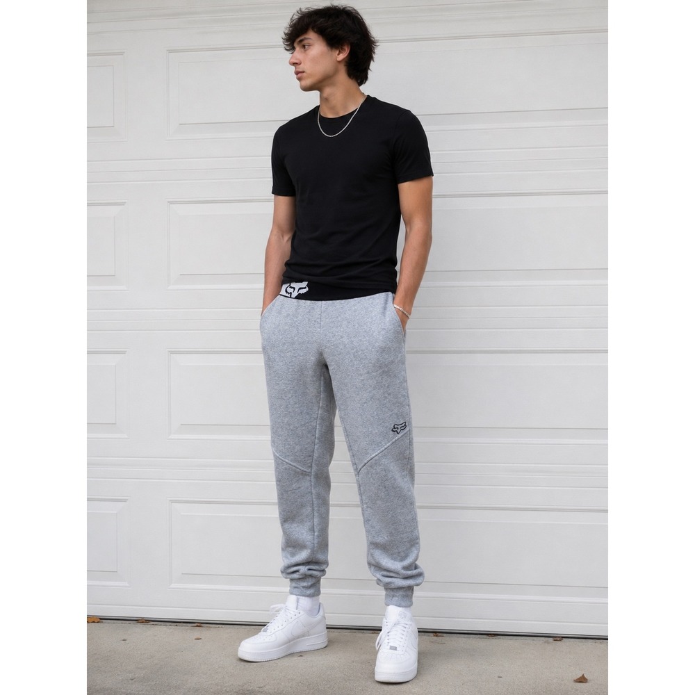 Fox Racing Joggers Fleece Sweatpants Gray Size Men's XS Athletic Moto Style